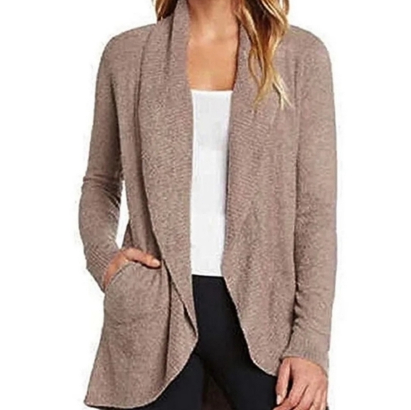 Barefoot Dreams Cozychic Lite Circle Soft Cardigan With Pockets XS/S - Picture 1 of 9